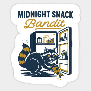 Midnight Snack Bandit Sticker